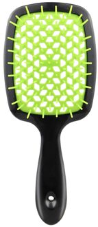 Haar Borstel Haar Massage Kam Anti Statische Anti Tangle Haarborstel Hair Care Salon Kappers Styling Tools Voor Vrouwen groen