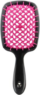 Haar Borstel Haar Massage Kam Anti Statische Anti Tangle Haarborstel Hair Care Salon Kappers Styling Tools Voor Vrouwen paars