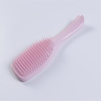 Haar Borstel Stijltang Kam Hair Styling Anti-Statische Massage Kammen Voor Salon Styling Vrouwen Meisjes Haar Tool geen Logo Roze
