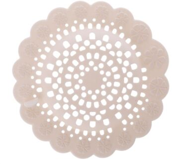 Haar Catcher Bad Afvoer Douche Bad Zeef Sink Cover Val Bassin Stopper Filter Badkamer Haar Stoppers & Catchers Beige