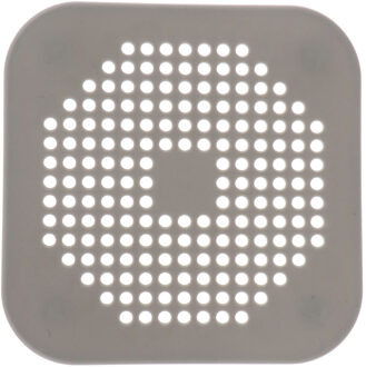 Haar Catchers Siliconen Gootsteen Zeef Douche Bad Floor Filter Water Stopper Rubber Keuken Badkamer Deodorant Plug grijs Drain Strainer