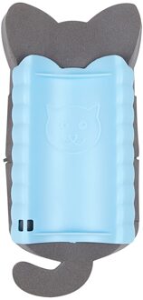 Haar Cleaner Ontharing Borstel Kat Hond Huisdier Haar Reiniging Ontharing Blauw