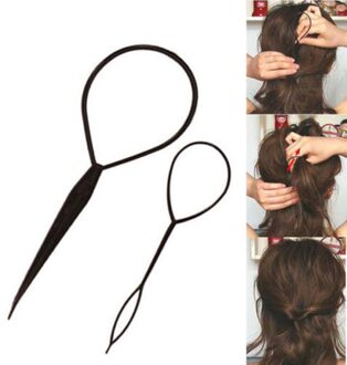 Haar Curling Flexi Staven Magic Air Hair Roller Curler Haar Roller Sticker Willekeurige Kleuren 2stk