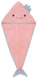 Haar Handdoek Voor Thuis Microfiber Magic Doekjes Haar Cap Haardrooginrichtingen Handdoek Lange Grote Verdikte Sneldrogende Handdoek Voor lang Haar roze