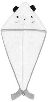 Haar Handdoek Voor Thuis Microfiber Magic Doekjes Haar Cap Haardrooginrichtingen Handdoek Lange Grote Verdikte Sneldrogende Handdoek Voor lang Haar wit