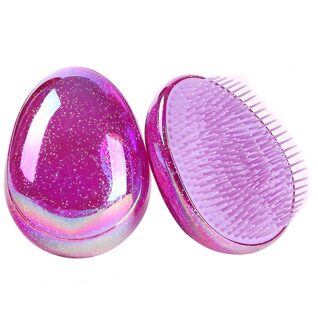 Haar Hoofdhuid Massage Kam Haarborstel Varkenshaar Nylon Vrouwen Nat Krullend Ontwarren Haar Borstel Voor Salon Kappers Styling Tools 35 paars