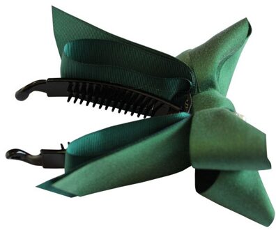 Haar Klauwen Zoete Haarspeld Leuke Strik Imitatie Parel Banaan Haar Clip Vrouwen Mode Haaraccessoires groen