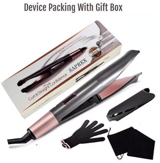 Haar Krultang & Stijltang 2 In 1 Spiraal Golf Krultang Professionele Stijltangen Mode Styling Tools EU