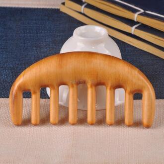 Haar Massage Kam Brede Tanden Natuurlijke Houten Kam Hoofd Meridiaan Massage Tool Handgemaakte Anti Statische Kam Massage & Schrapen 4