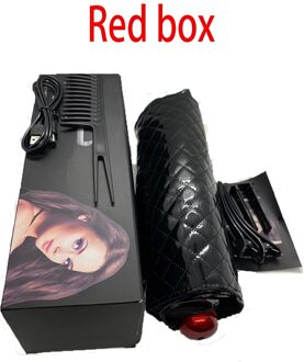 Haar Split Trimmer Tondeuse Usb Opladen Split Trimmer Product Stijltang Beauty Snijden Split Haar Snijder Machine rood doos