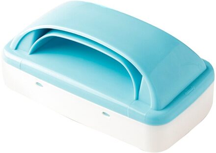 Haar Stofverwijdering Borstel Met Handvat Anti-Statische Borstel Voor Sofa Kleding Wollen Jas Droge Borstel EIG88 Blauw