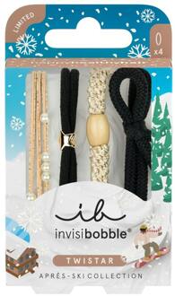 Haar Styling Invisibobble Twistar Apres Ski Fondue Lover 4 st