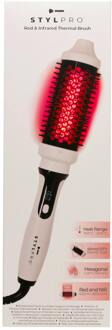 Haar Styling StylPro Red & Infrared Thermal Brush white 1 st