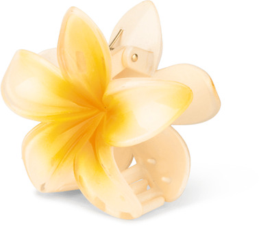 Haar Styling Sui Ava Plumeria Hawaii Big Light Yellow 1 st