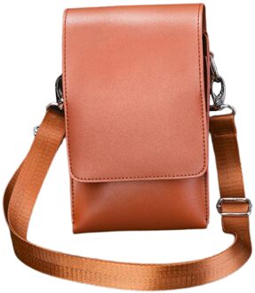 Haar Stylist Kappers Schaar Gereedschap Taille Holster Schoudertas Bruin