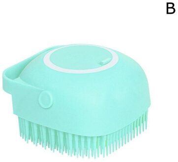 Haar Wassen Kam Massage Borstel Met Haak Voet Scrubber Silicone Baby Hoofdhuid Massage Body Kam Badkamer Benodigdheden groen