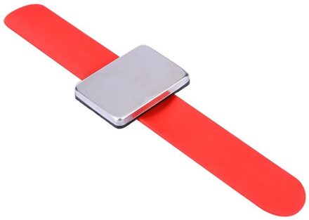Haarband Magnetische Armband Wrist Band Strap Belt Haar Clip Houder Kappers Accessoires Salon Kapper Styling Tools Red1