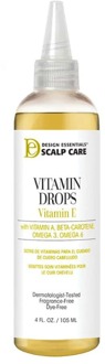 Haarbehandeling Design Essentials Skin & Scalp Vitamin Drops with Vitamin E 118 ml