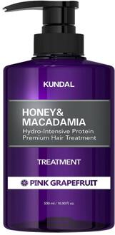 Haarbehandeling Kundal Honey & Macadamia Protein Treatment Pink Grapefruit 500 ml