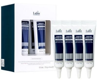 Haarbehandeling La'Dor Keratin Power Glue 4 x 15 g