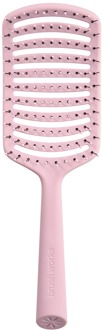 Haarborstel brushworks Curved Vent Hair Brush 1 st