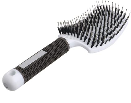 Haarborstel Varkenshaar Nylon Kam Haar Hoofdhuid Massage Salon Kappers Styling Tools