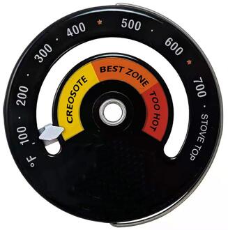 Haard Fan 5 Bladen Stille Kachel Ventilator Voor Grote Luchtvolume # W0 Measuring Device