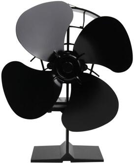 Haard Ventilator Warmte Aangedreven Kachel Fan Houten Log Brander Fan Hout Brander Eco Vriendelijke Stille Ventilator Thuis Efficiënte Warmteverdeling