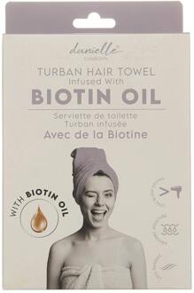 Haardroger Danielle Creations Infused Hair Turban Biotin Oil 1 st