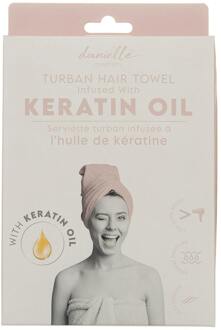 Haardroger Danielle Creations Infused Hair Turban Keratin Oil 1 st