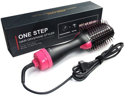 Haardroger Kam Multifunctionele Infrarood Negatieve Ionen Hete Lucht Kam Steil Haar Curling Kam UK