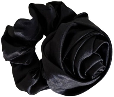 Haarelastiek Beauty Flow Ode Rose Elastic Black 1 st