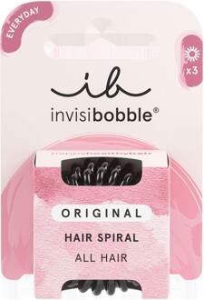 Haarelastiek Invisibobble Haarelastiek Zwart 3 st