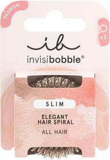 Haarelastiek Invisibobble Invisibobble Haarelastiek Slim Bronze Me Pretty 3 st