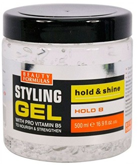 Haargel Beauty Formulas Hold & Shine Styling Gel 500 ml