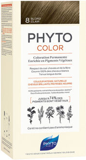 Haarkleuring Phytocolor Permanent Color 8 Light Blonde