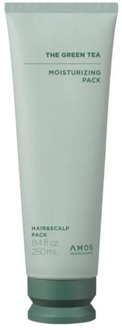 Haarmasker Amos Professional The Green Tea Moisturizing Pack 250 ml