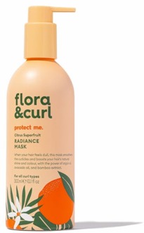 Haarmasker Flora & Curl Citrus Superfruit Radiance Mask 300 ml
