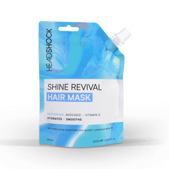 Haarmasker Head Shock Shine Revival Hair Mask Avocado & Vitamin E 200 ml