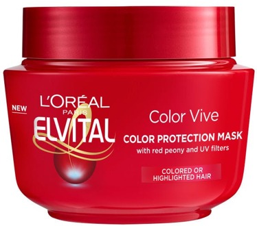 Haarmasker L'Oréal Paris Elvital Color Vive Mask 300 ml