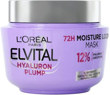 Haarmasker L'Oréal Paris Elvital Hyaluron Plump Mask 300 ml