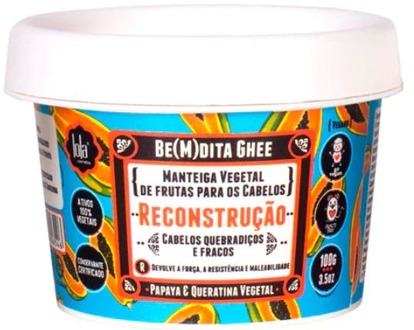 Haarmasker Lola from Rio Be (M) dita Ghee Reconstruction Hair Mask 100 g
