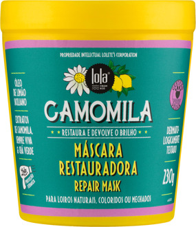 Haarmasker Lola from Rio Chamomile Repair Blonde Mask 230 ml