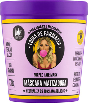 Haarmasker Lola from Rio Loira De Farmácia Toning Mask 230 g