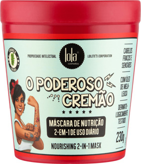 Haarmasker Lola from Rio Lola O Poderoso The Powerful Cream Mask 230 g