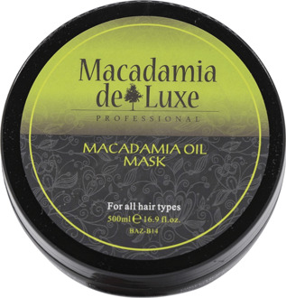 Haarmasker Macadamia De Luxe Macadamia Oil Mask 500 ml