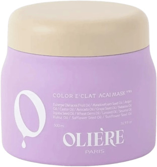 Haarmasker Olière Paris Color E'Clat Acai Hair Mask 500 ml