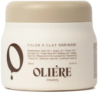 Haarmasker Olière Paris Color E'Clat Hair Mask 500 ml