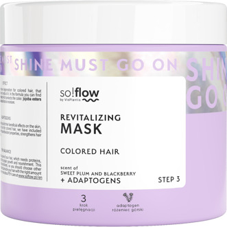 Haarmasker So!Flow Revitalizing Mask For Colored Hair 400 ml