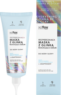 Haarmasker So!Flow Scalp Mask With Purifying Clay 100 ml